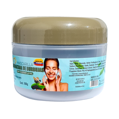 Mascarilla de carbon Activo y burbujas
